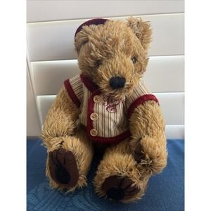 Vintage Dan Dee 10" Baseball Bear Ted Excellent Condition With Tags